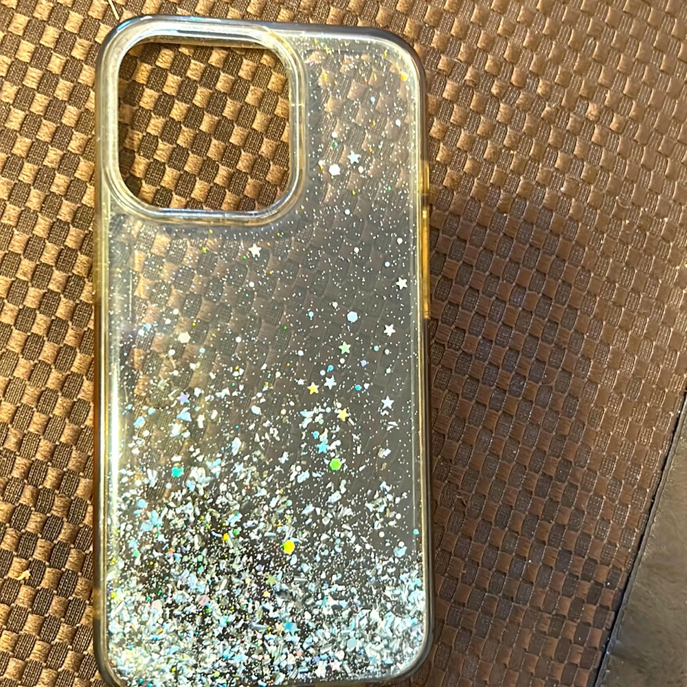 iPhone 13 Pro glitter case